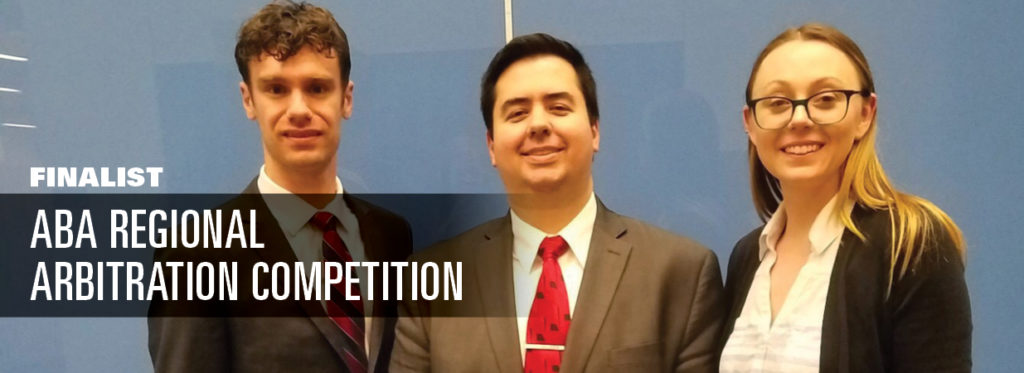 Finalist: ABA Regional Arbitration Competition