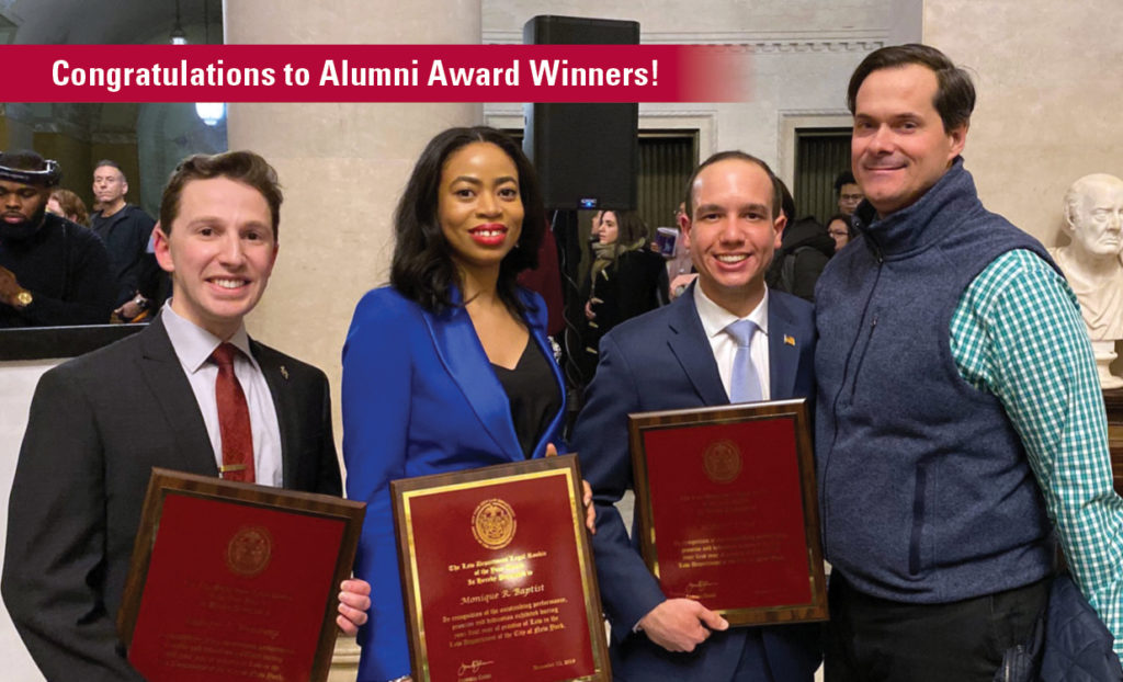 Congratulations to Alumni Award Winners!