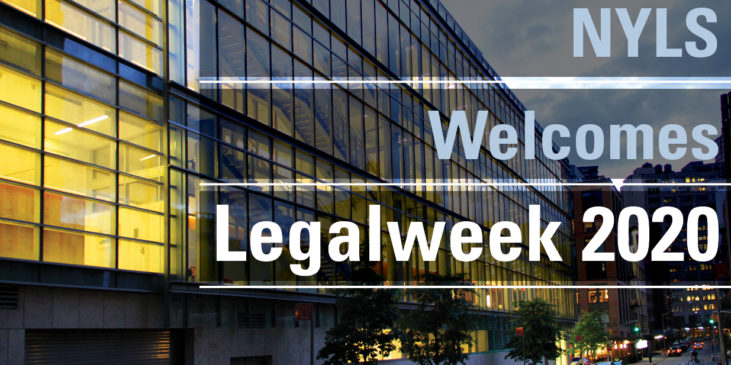 NYLS Welcomes Legalweek2020