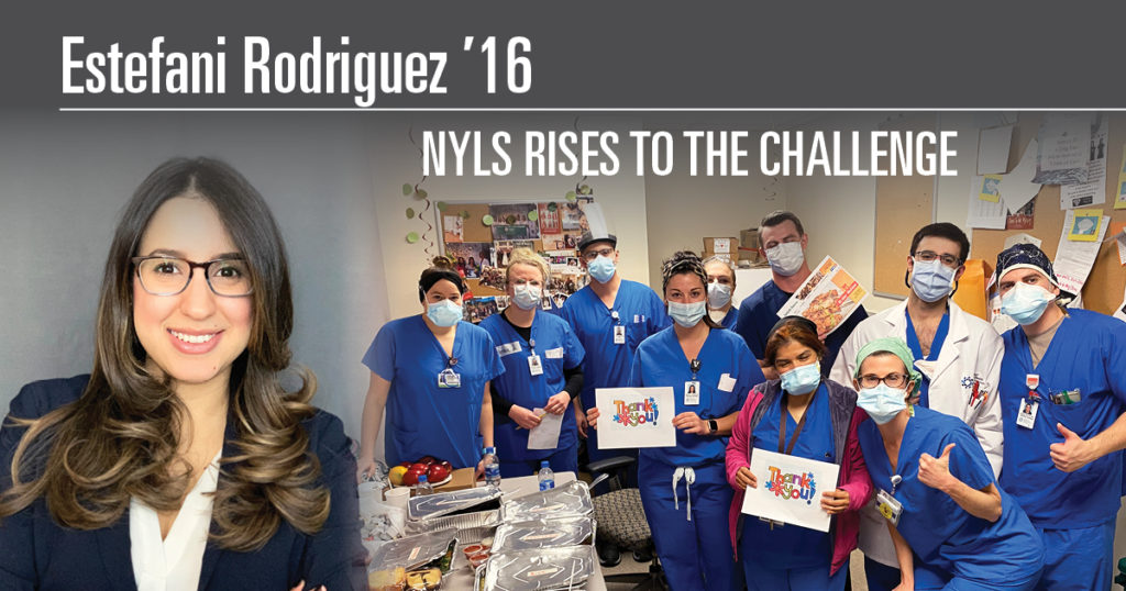 NYLS Rises to the Challenge: Estefani Rodriguez '16