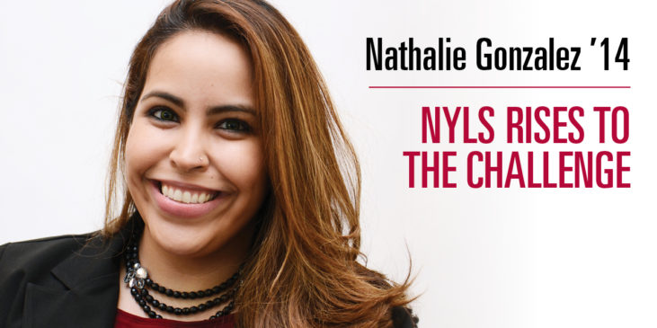 NYLS Rises to the Challenge: Nathalie Gonzalez '14