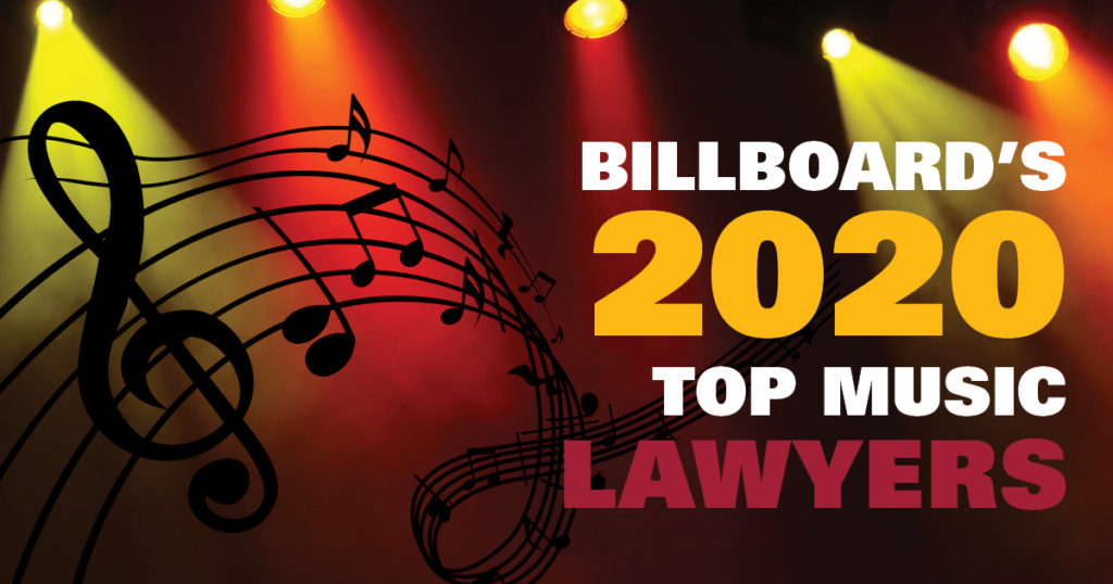 Billboard's 2020 Top Music Lawyers
