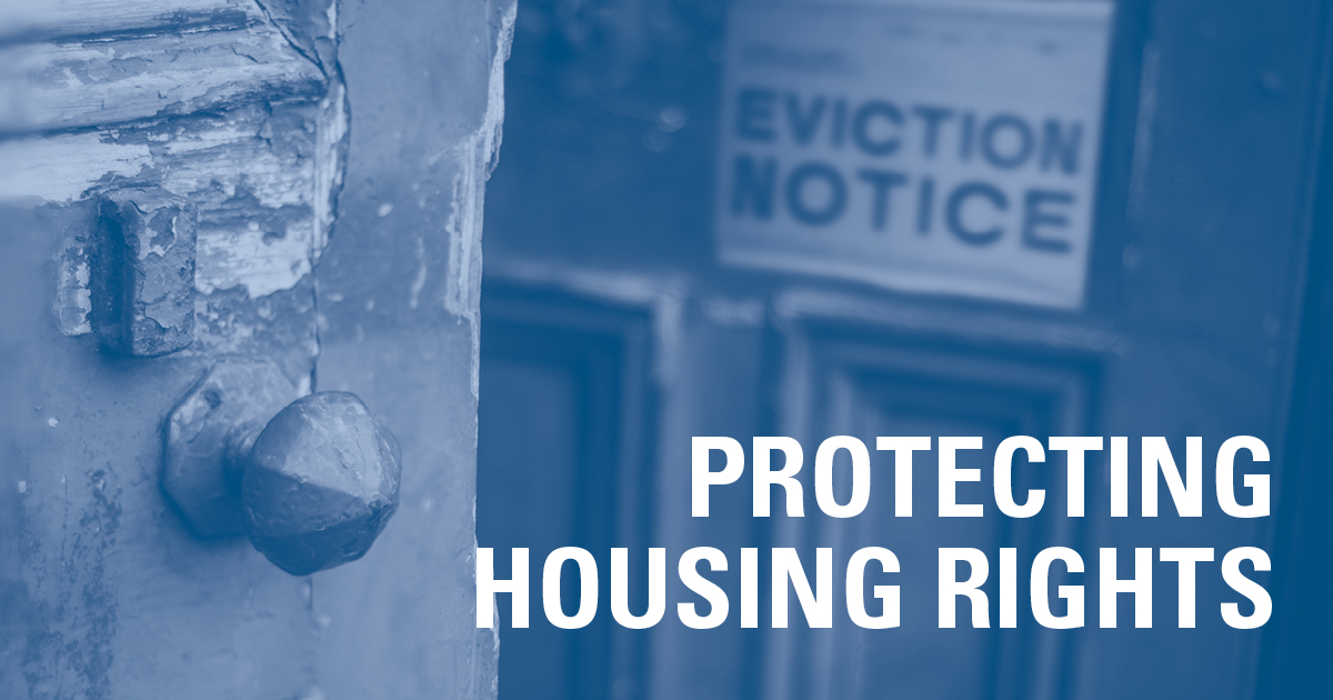 Protecting Housing Rights