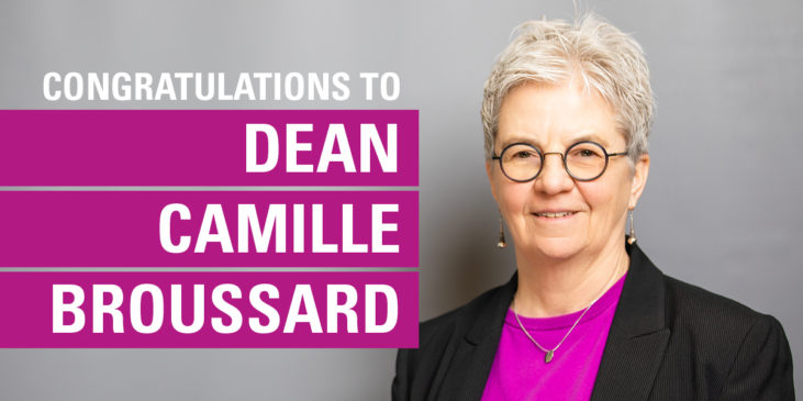 Congratulations to Dean Camille Broussard