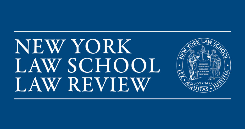 New York Law School Law Review