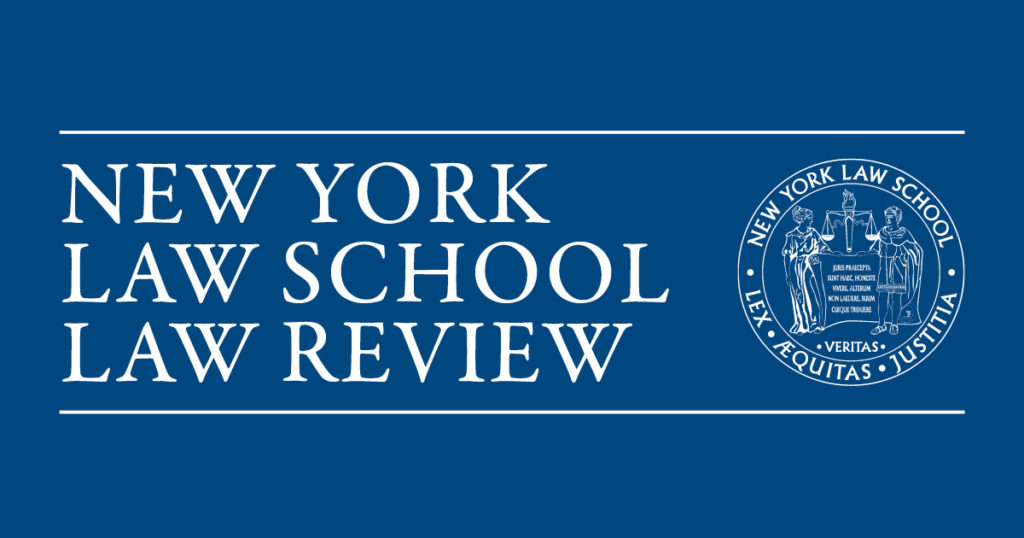 New York Law School Law Review Publishes Race Bias And Advocacy Edition NYLS News