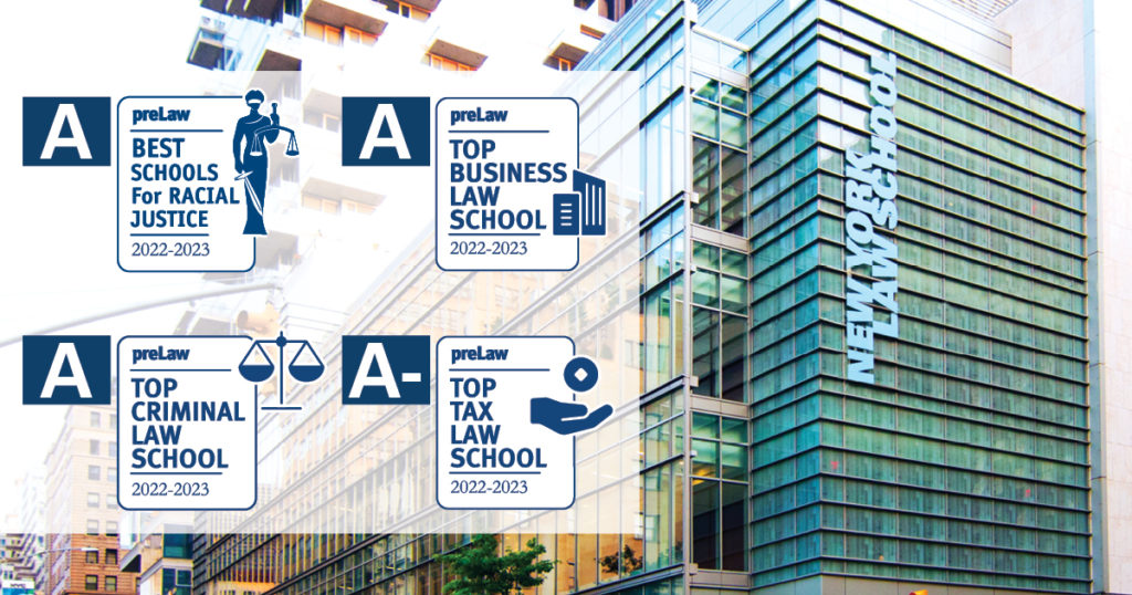 Prelaw best schools for racial justice, top business law school, top criminal law school, top tax law school