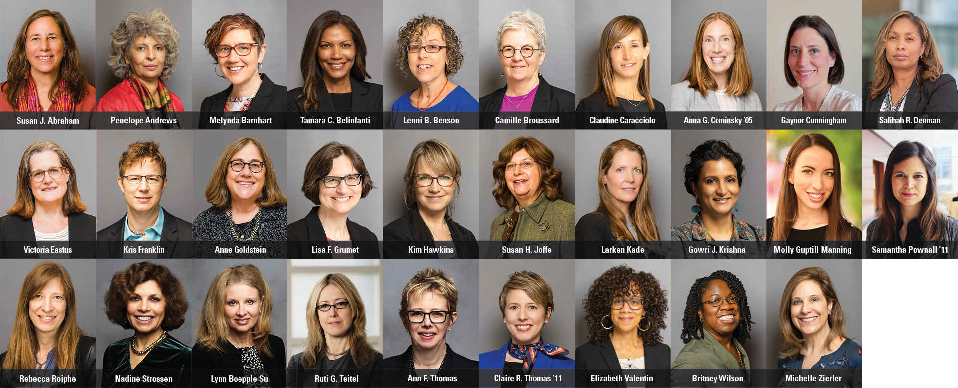 New York Law School Female Faculty Members
