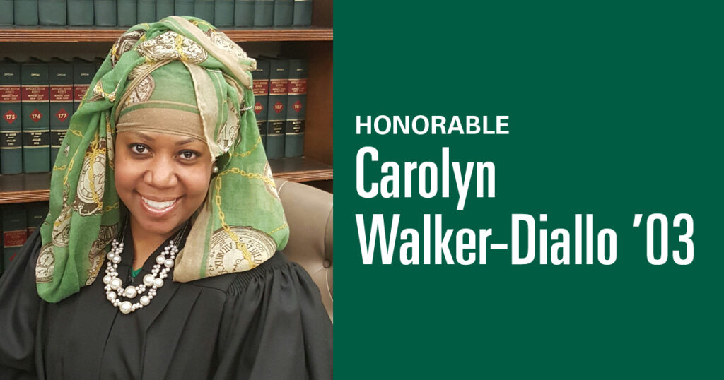 Honorable Carolyn Walker-Diallo '03