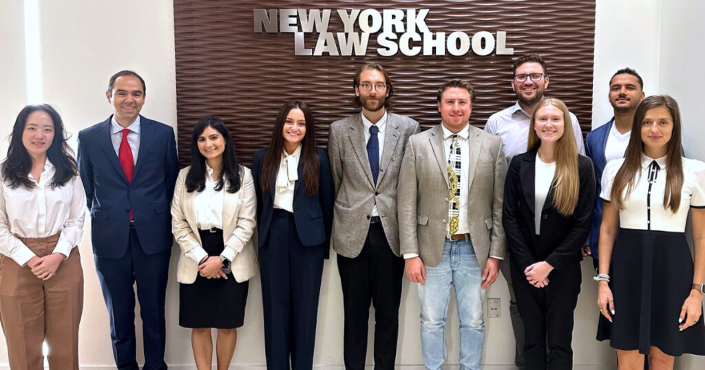 Christine Park, Professor Falati, Rachel Zakharov, Juliana Recchia, Eric Siletsky, Daniel Bonaventura, Jack Rucigay, Brooke Fulmer, Ismael Mamdu, and Daria Denisenko