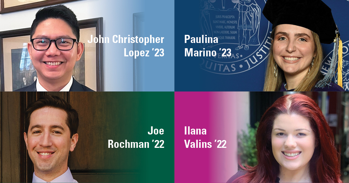 John Christopher Lopez, Paulina Marino, Joe Rochman, Ilana Valins