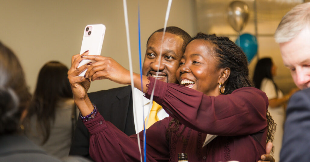 Guests at the New York Law School alumni celebration