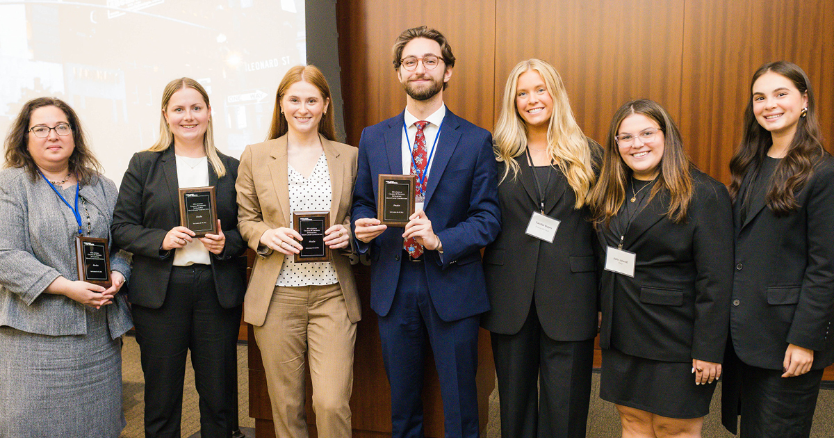 Winners of the New York Law School 48th Annual Charles W. Froessel Intramural Moot Court Competition