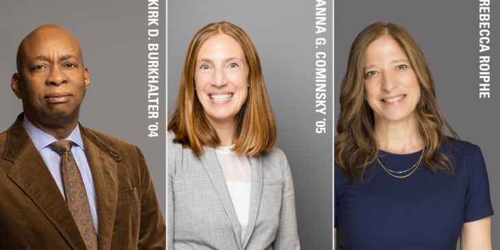 Kirk D. Burkhalter, Anna Cominsky, Rebecca Roiphe