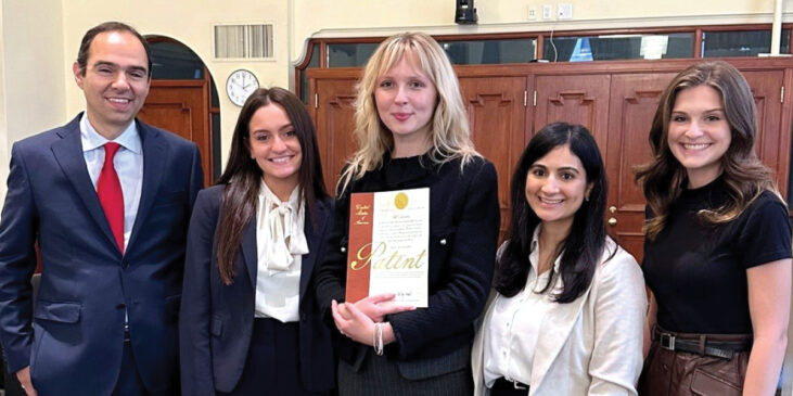 Shahrokh Falati, Juliana Recchia, Alina Kuderska, Rachel Zakharov and Colleen McGuiness