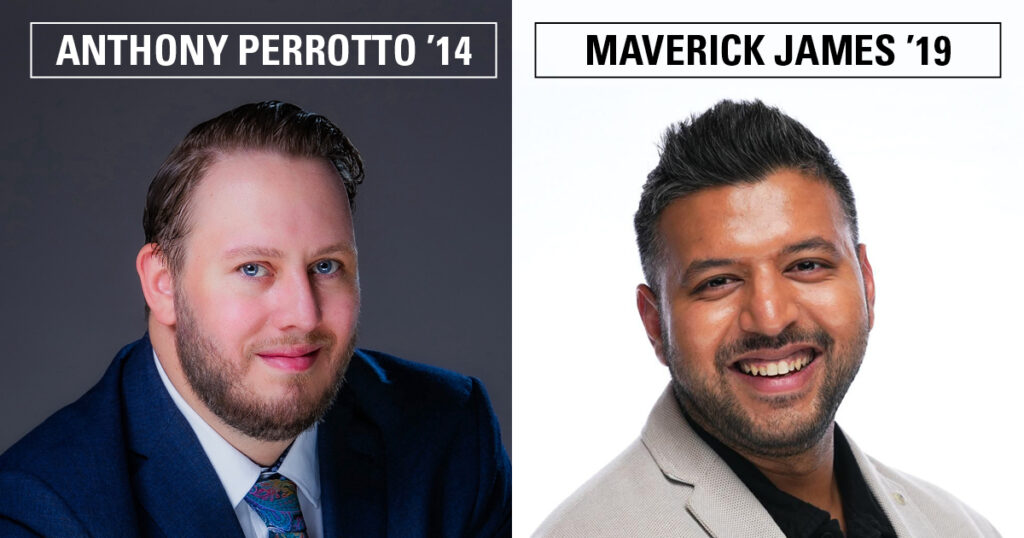 Anthony Perrotto and Maverick James