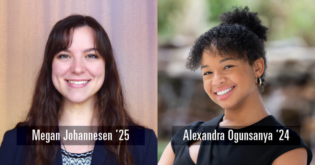 Megan Johannesen, Alexandra Ogunsanya