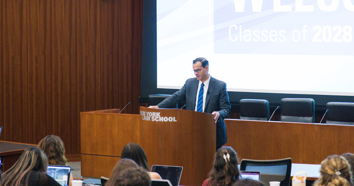 MKT Stories NYLS’s 2025 Orientation Building Community and Embracing Civic Leadership 0825 v12 Anthony Crowell