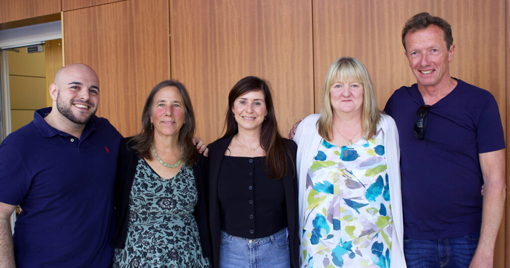 Jeff Brancato, Professor Susan J. Abraham, Nicola Fowler, Joan Scourfield, and David Hodgkinson