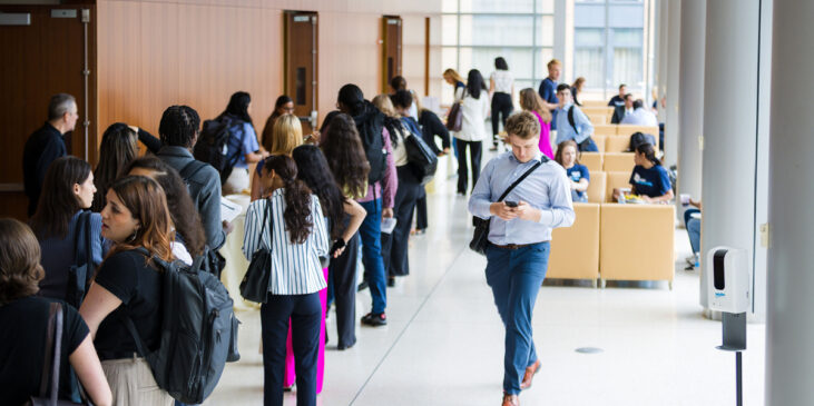 new york law school students walking