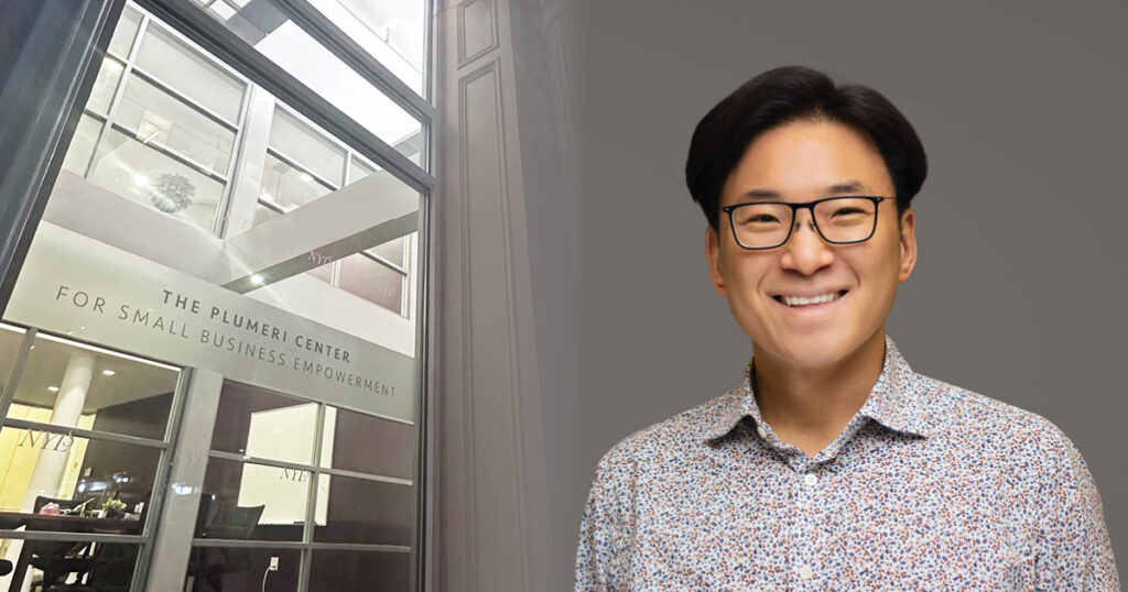 Professor Jae Hyung Ryu Appointed Director of the Plumeri Center for Small Business Empowerment