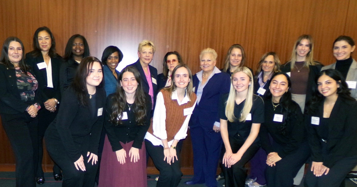 New York Law School students at the Legal Association for Women