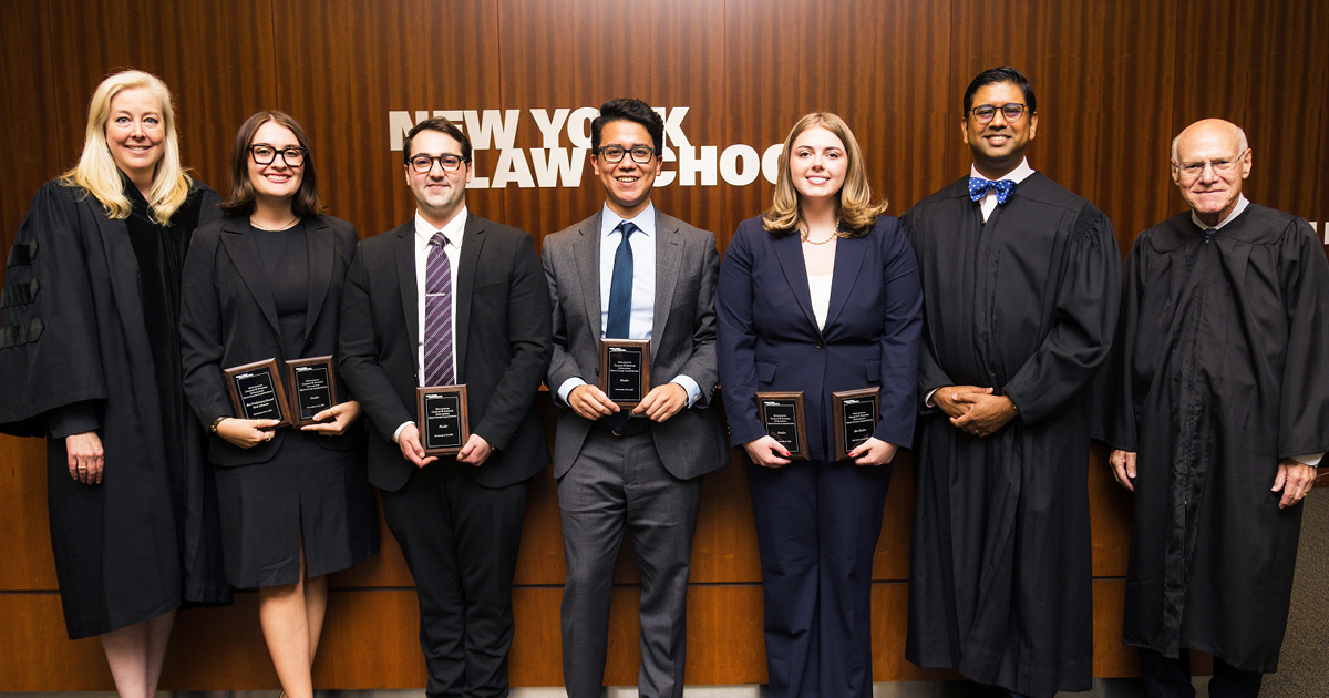 New York Law School 49th Annual Charles W. Froessel Intramural Moot Court Competition