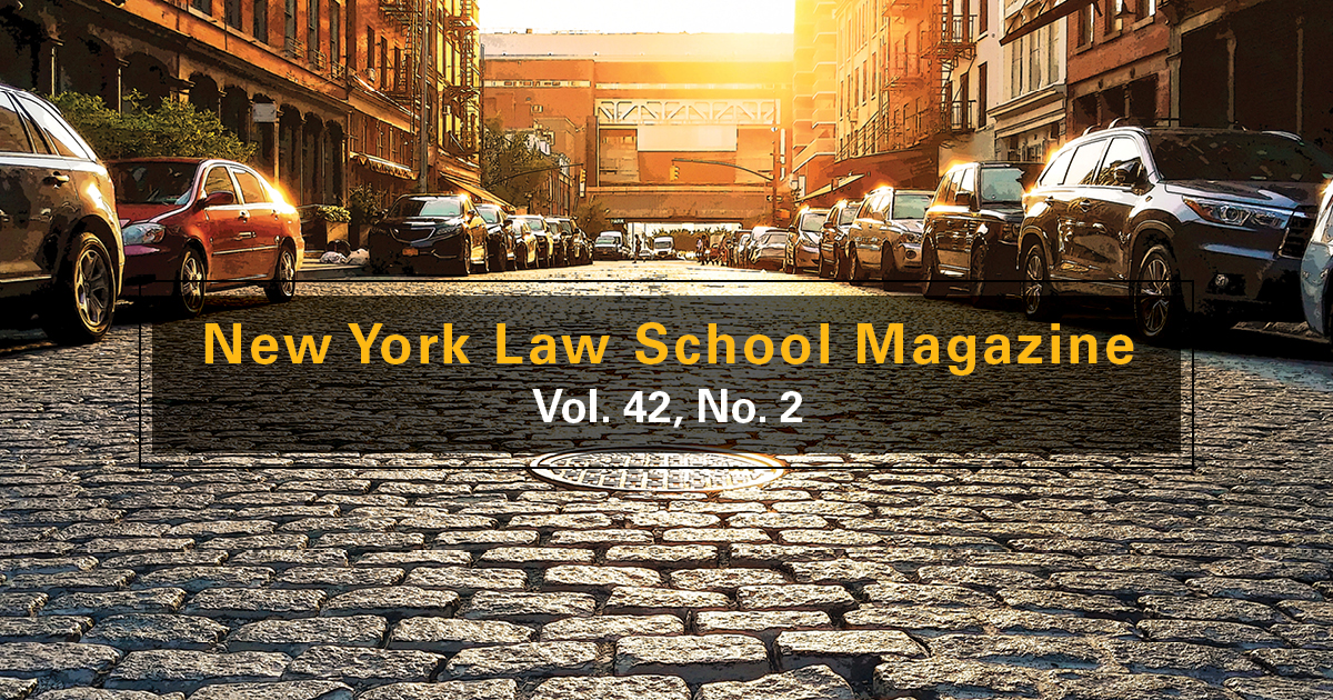 New York Law School Magazine, Vol. 42, No. 2