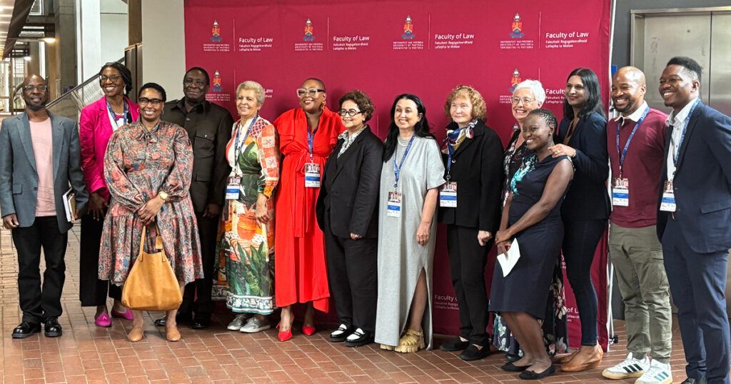 Professor Penelope Andrews at University of Pretoria Symposium