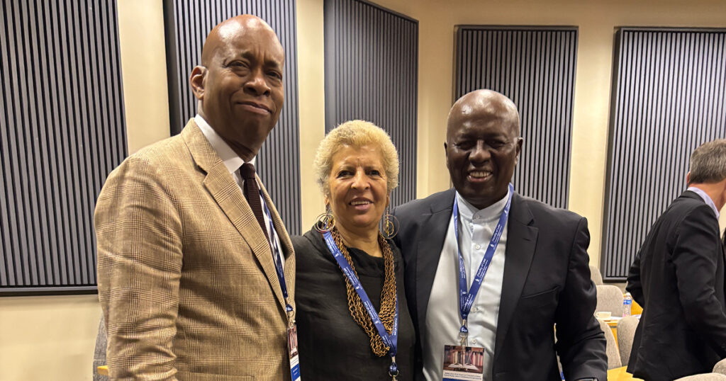 Penelope Andrews and Kirk Burkhalter