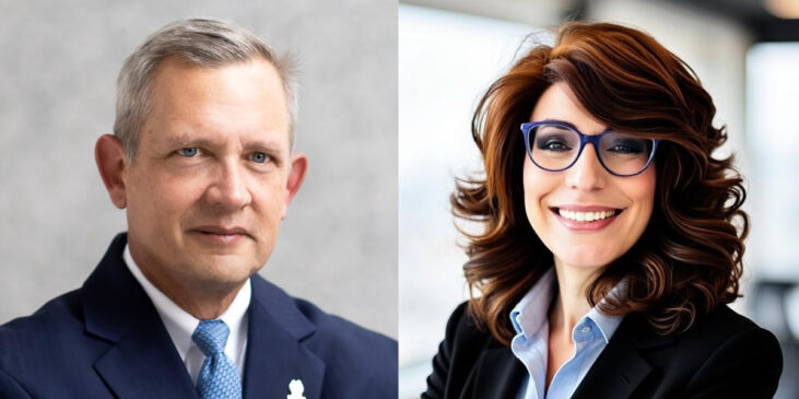 Michael Bowe and Heidi Goldsmith