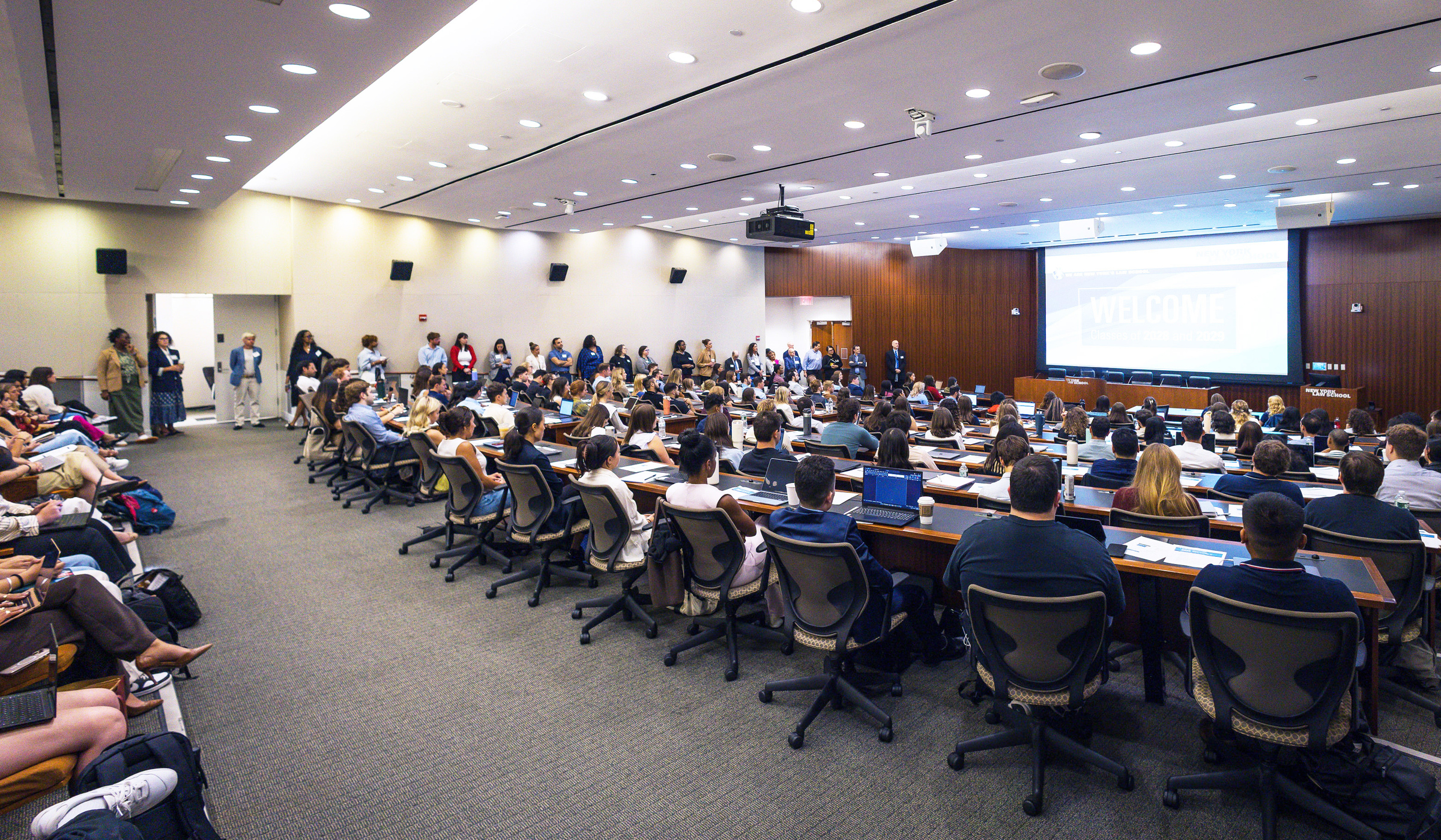New York Law School auditorium