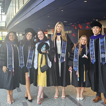Graduates at New York Law School commencement
