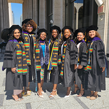 Graduates at New York Law School commencement