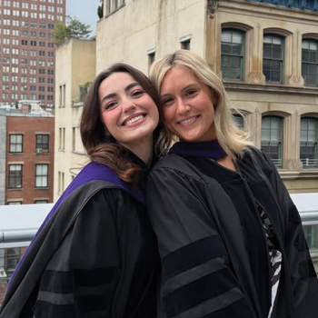 Graduates at New York Law School commencement
