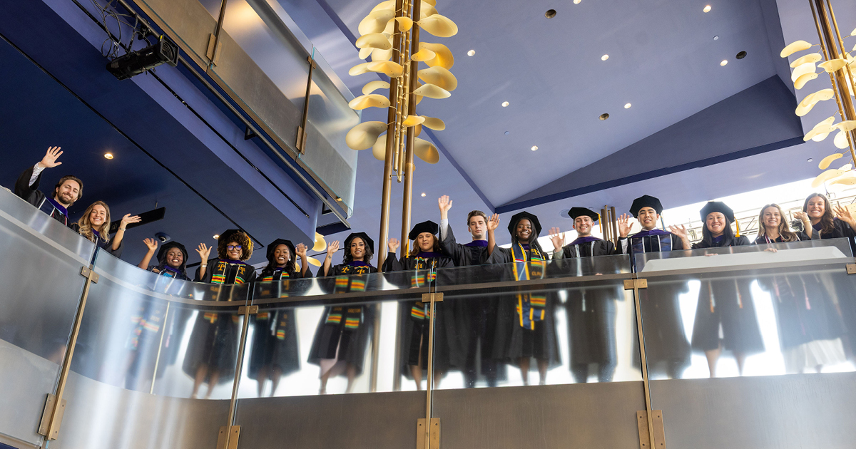 Graduates at New York Law School commencement