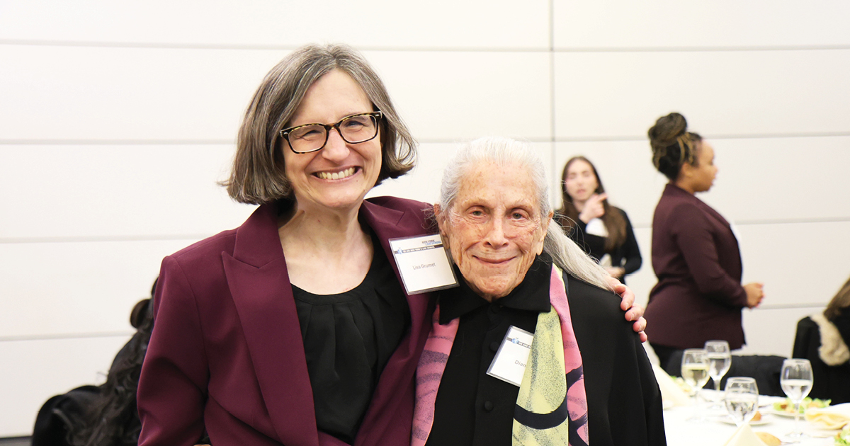 Lisa Grumet and Diane Abbey
