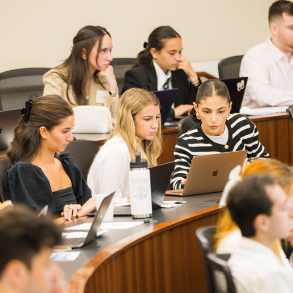New York Law School students in class