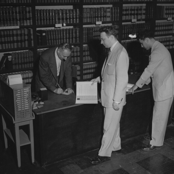 New York Law School old library photo